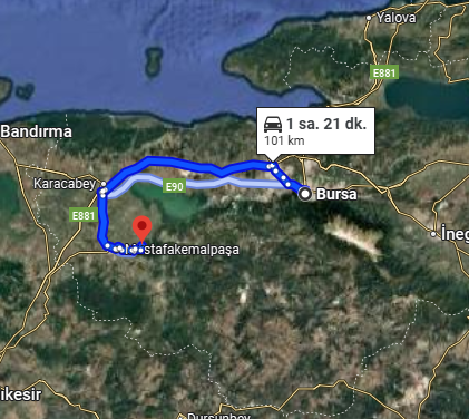 BURSA M.KEMALPAŞA ÇÖRDÜK MAHALLESİNDE 2.150 M² TARLA SATILIKTIR - BURSA MUSTAFAKEMALPAŞA fotoğraf 4